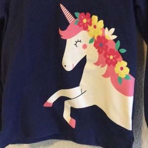 Carter’s 4t unicorn pullover hoodie